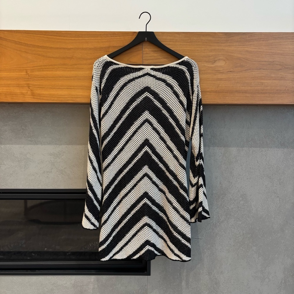 SEVEN WONDERS Mazie Mini Dress Black Multi, Size M - Picture 13 of 16